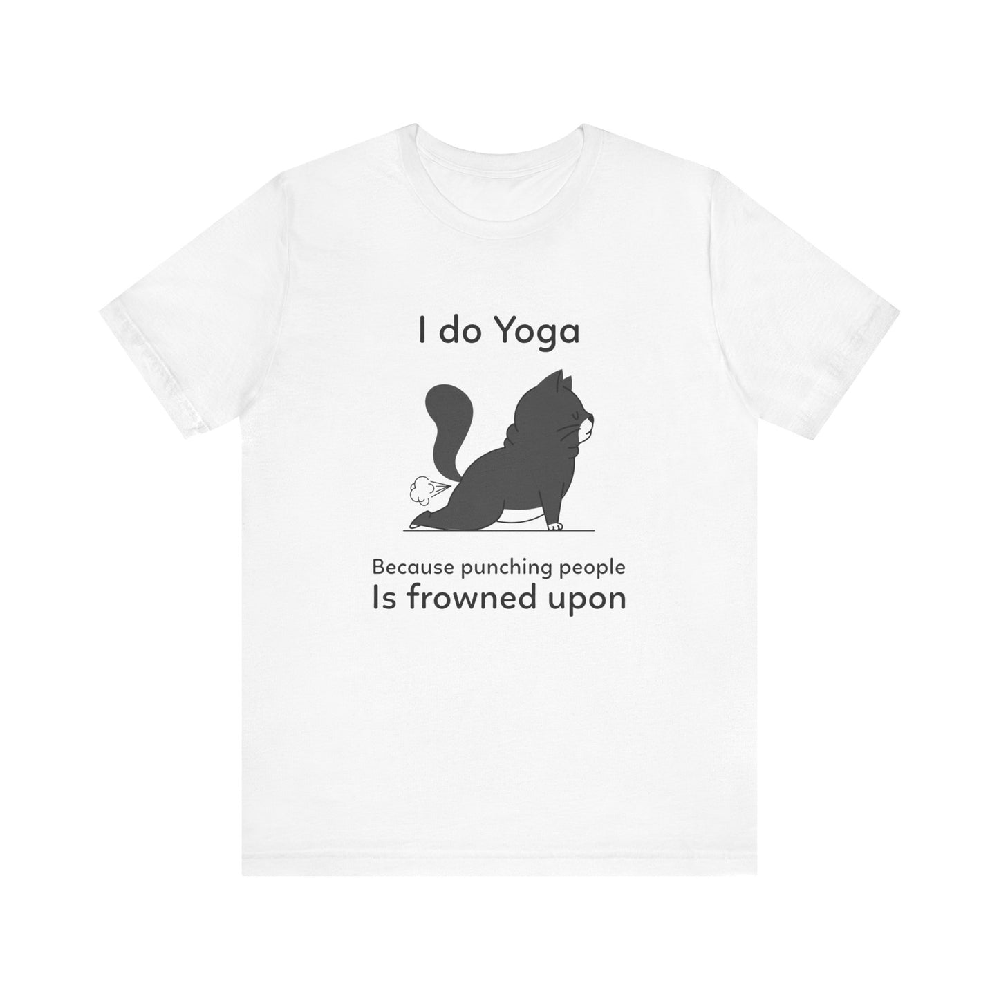 I Do Yoga Unisex Jersey Short Sleeve Tee