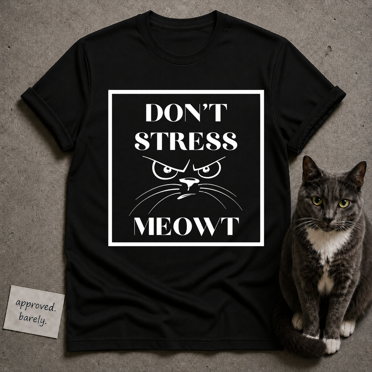 Don’t Stress Meowt Cat Tee