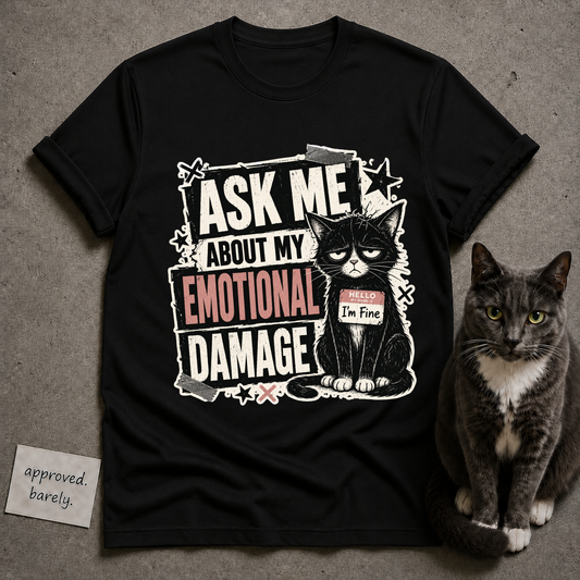 Ask Me About My Emotional Damage Tee