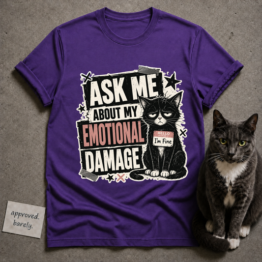 Ask Me About My Emotional Damage Tee