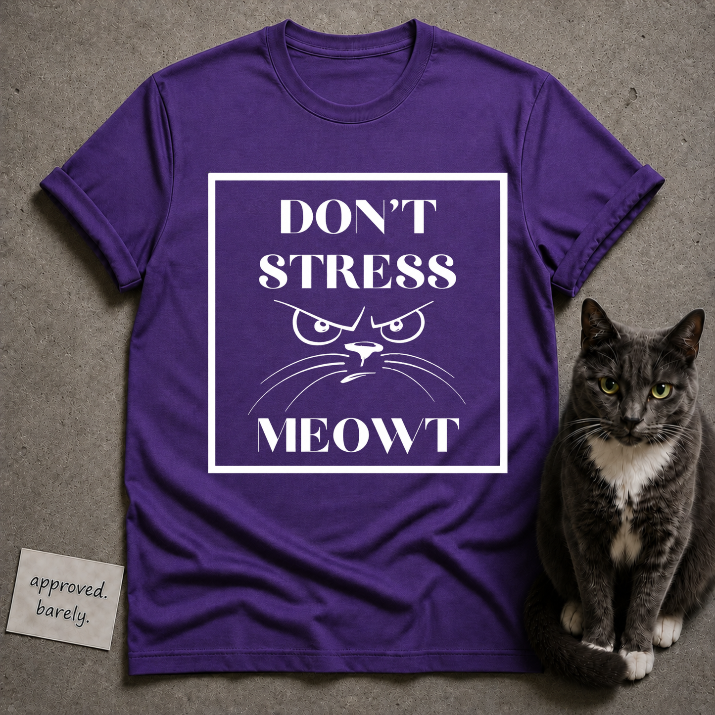 Don’t Stress Meowt Cat Tee