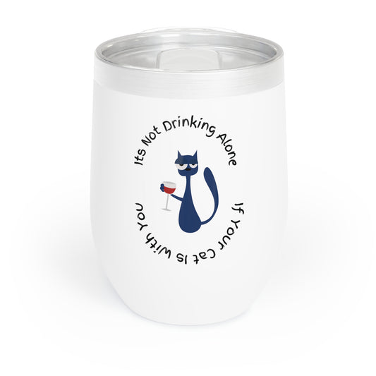 Tipsy Cat Wine Tumbler