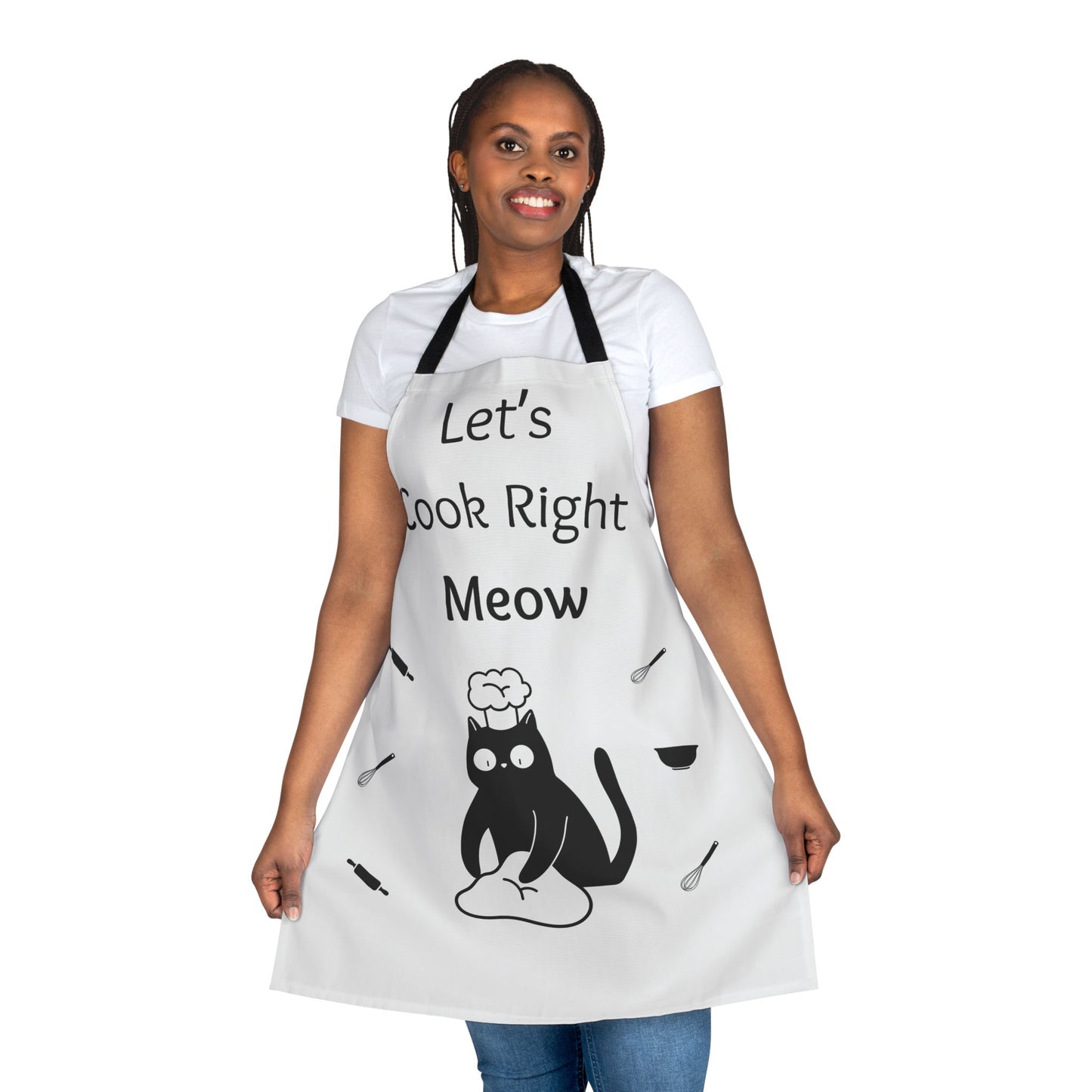 “Let’s Cook Right Meow” Apron