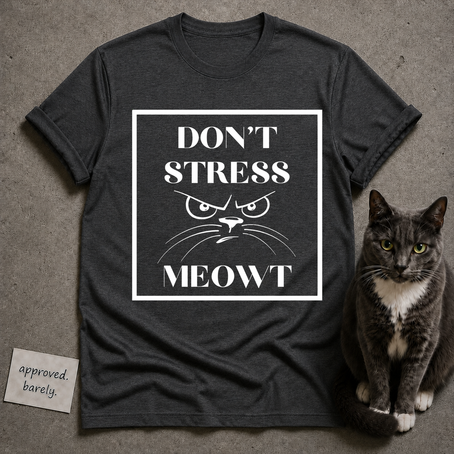 Don’t Stress Meowt Cat Tee