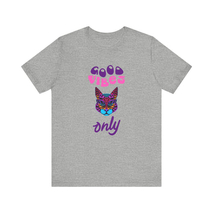 Good Vibes Only Cat Tee
