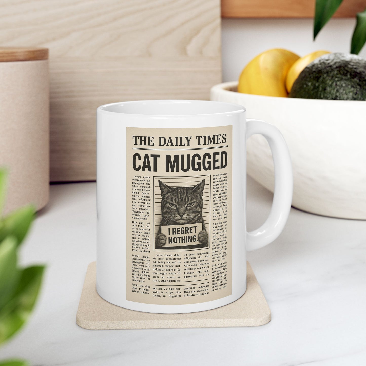 Cat Mugged – The Daily Times Mug