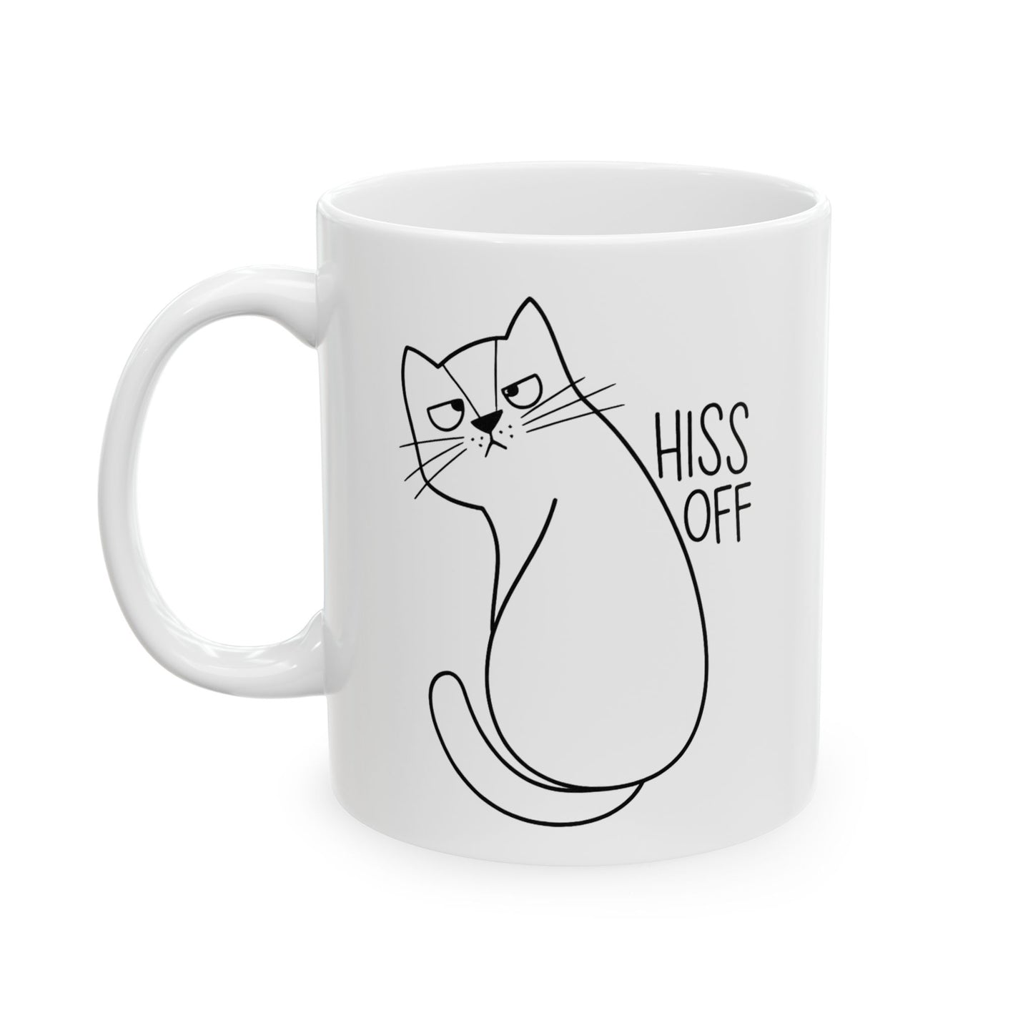 Hiss Off Mug