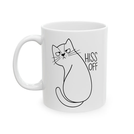 Hiss Off Mug
