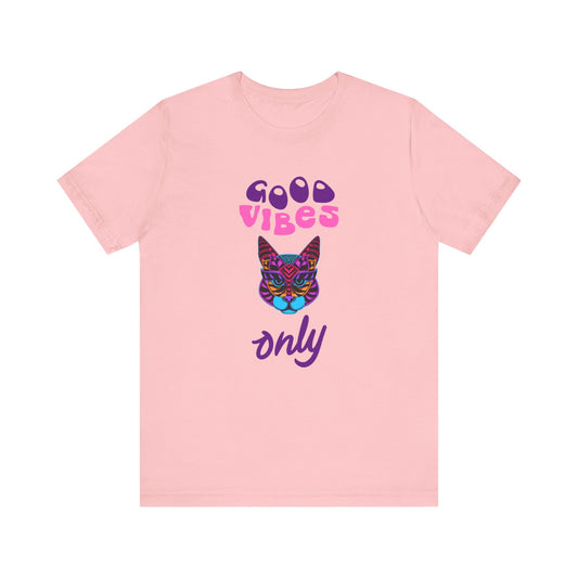 Good Vibes Only Cat Tee