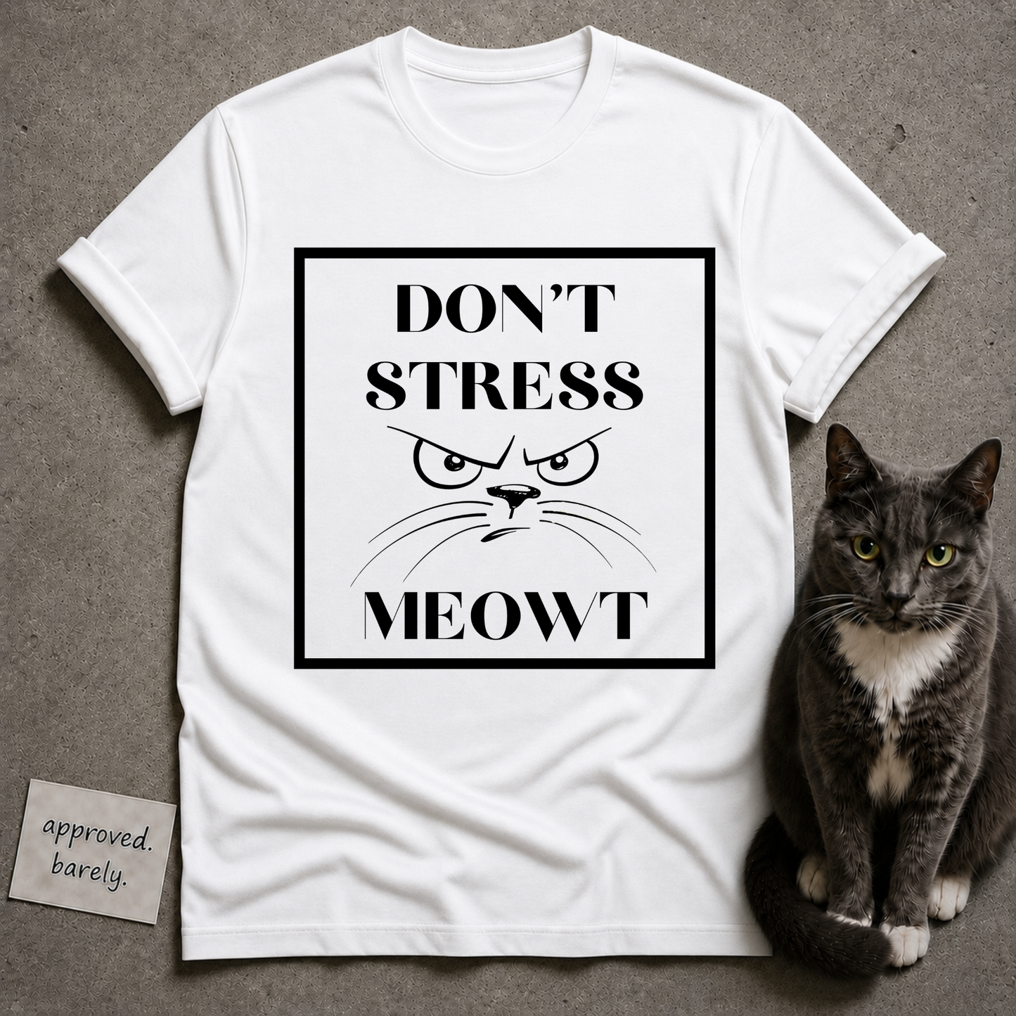 Don’t Stress Meowt Cat Tee