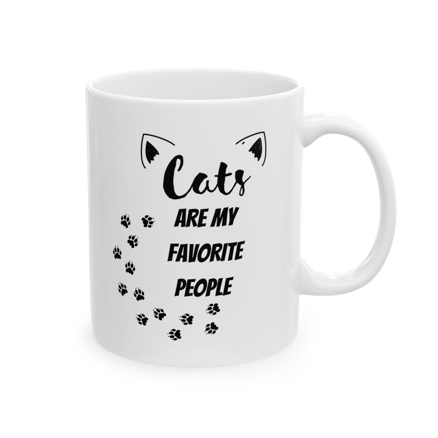 Cats Are My Favorite People Mug
