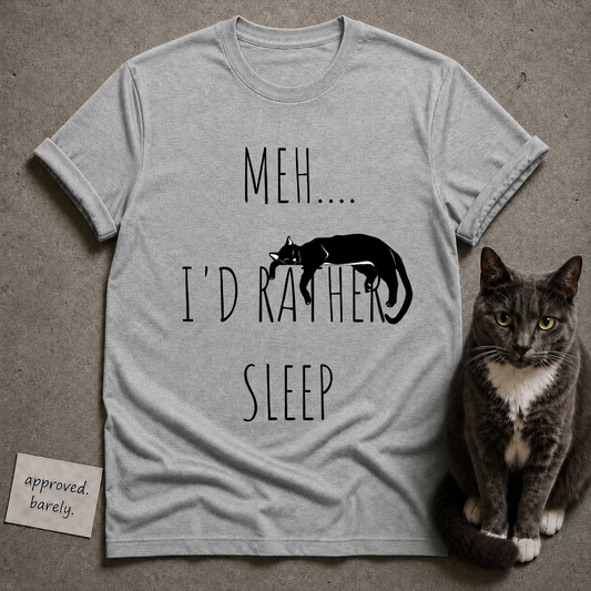 Meh… I’d Rather Sleep Tee