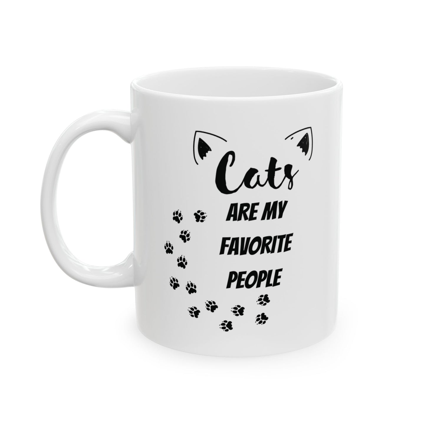 Cats Are My Favorite People Mug