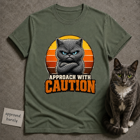 Caution Permanently Unimpressed Tee