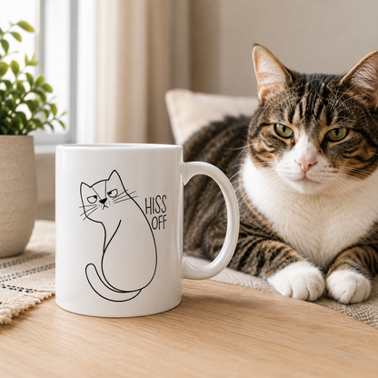 Hiss Off Mug