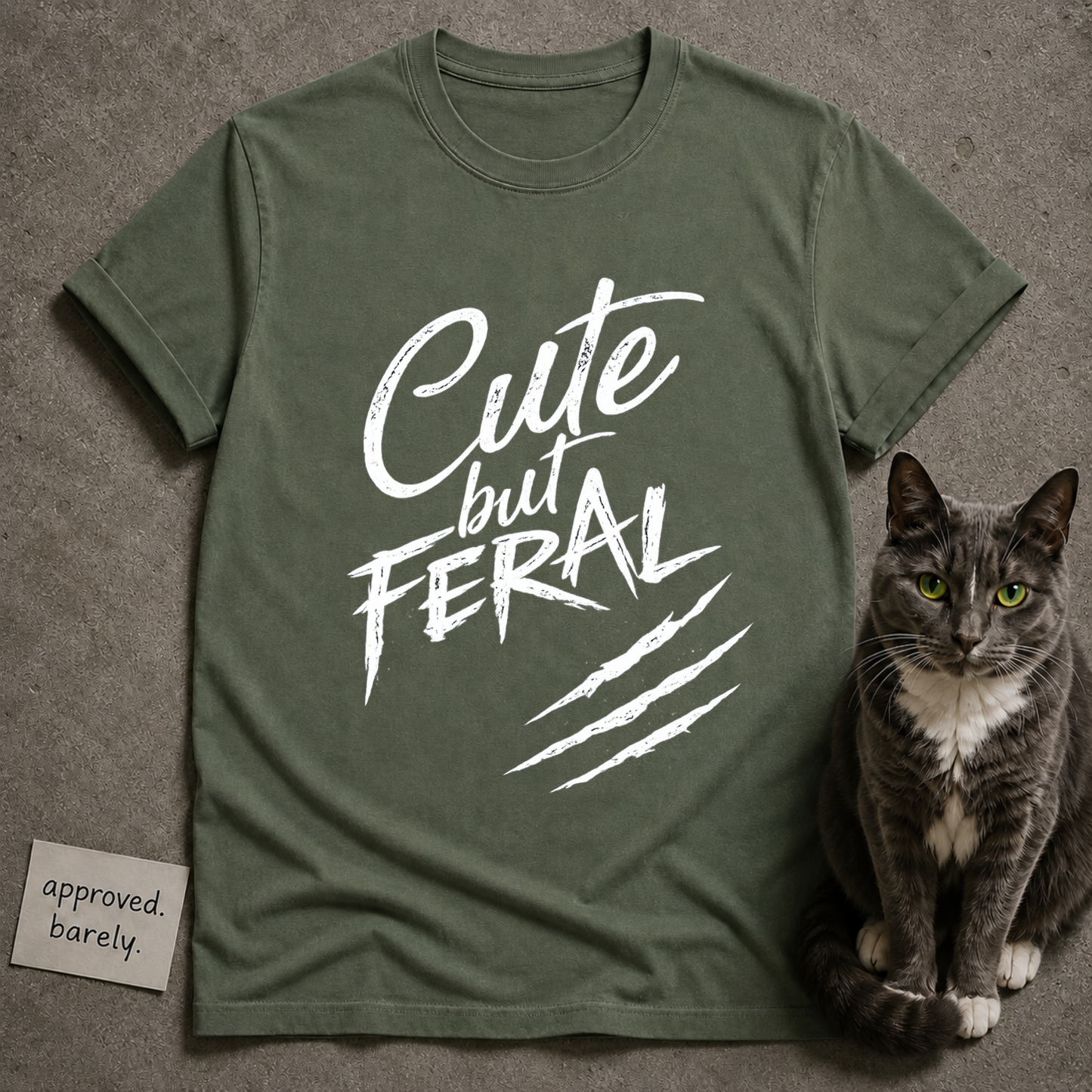 Cute But Feral Tee