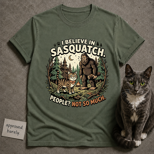 I Believe In Sasquatch Tee