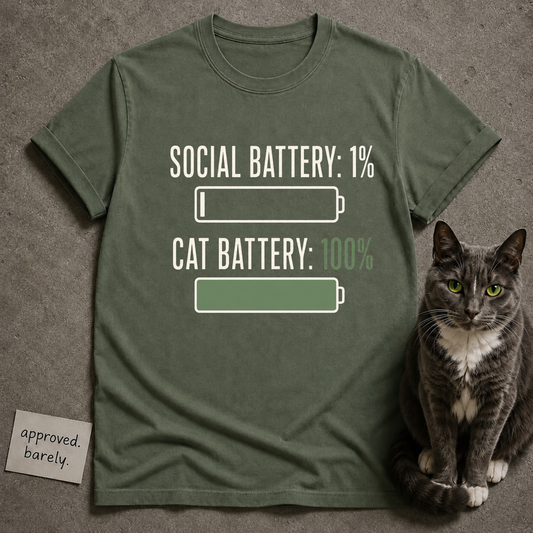 Social Battery Tee